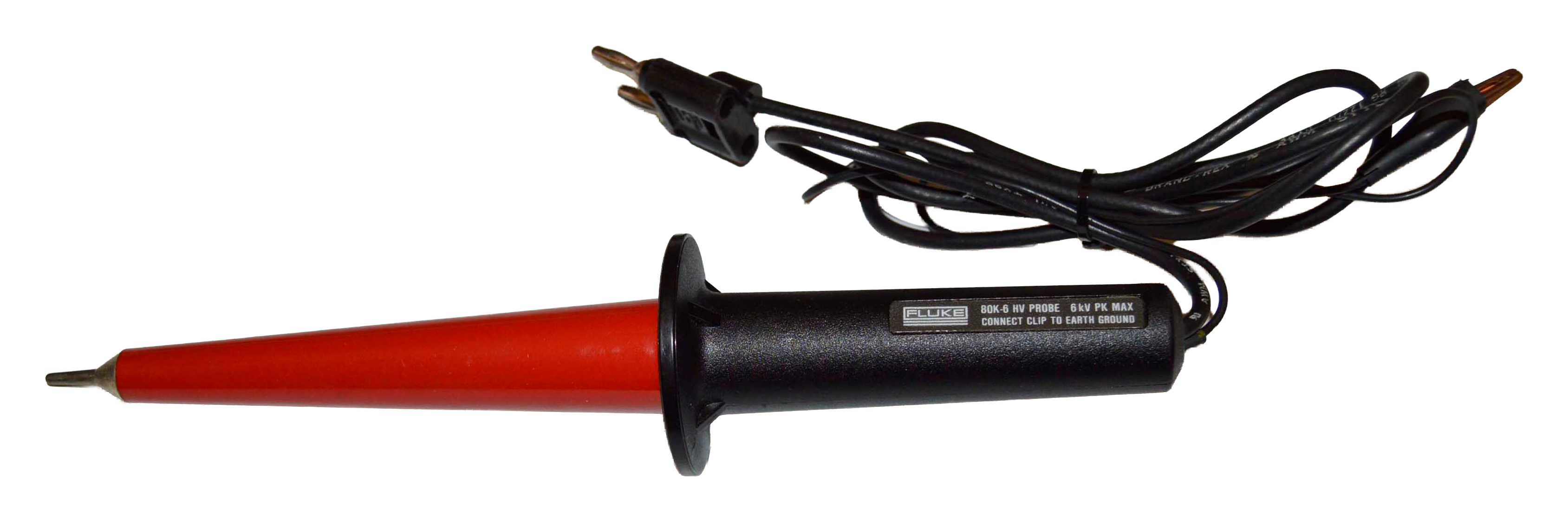 Fluke 27/FM Instrument  With 80K-6 HV Prober and Leads