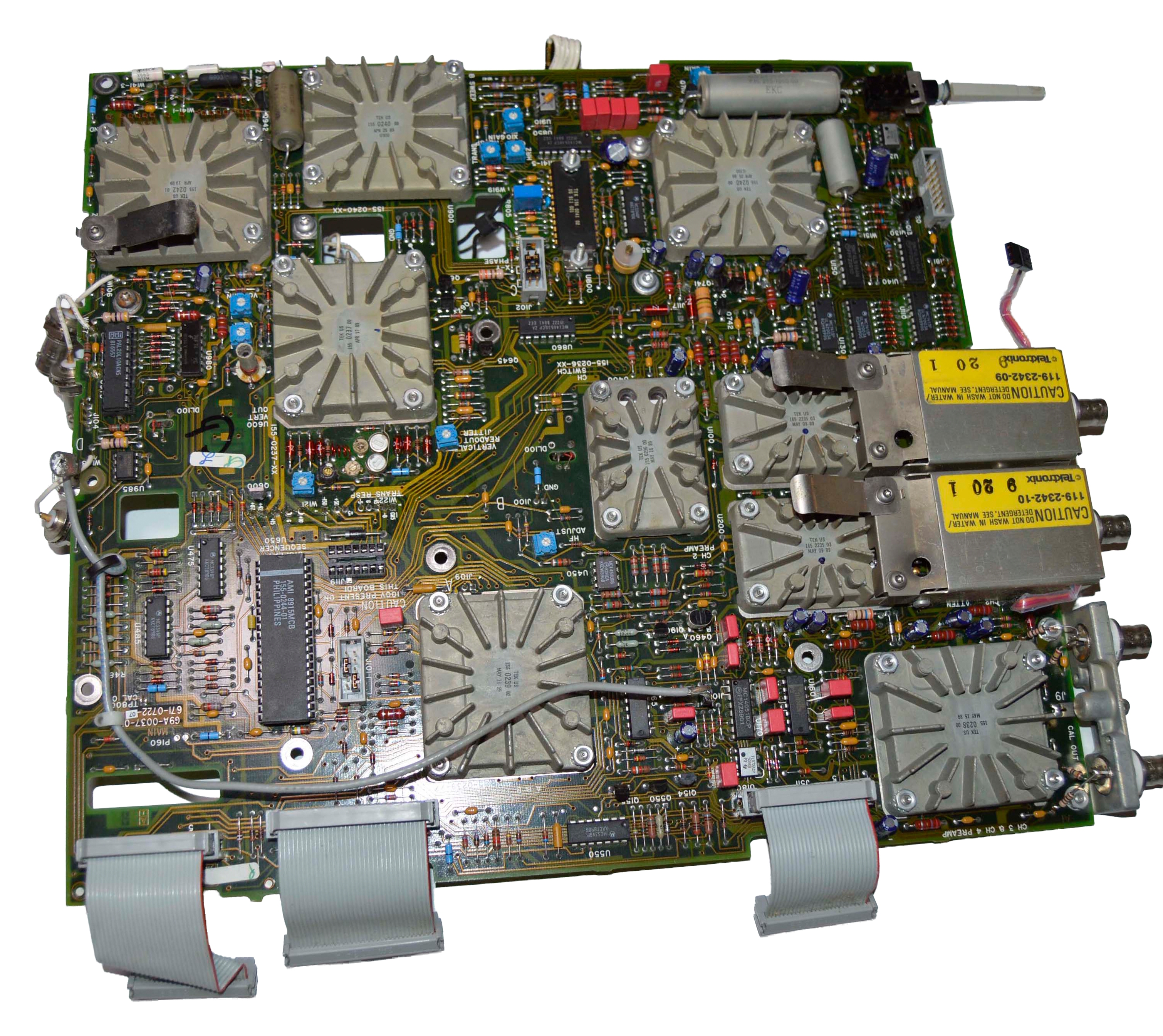 Tektronix   2400 Series   Circuit Board   671-0722-07  CKT BOARD ASSY:MAIN A1