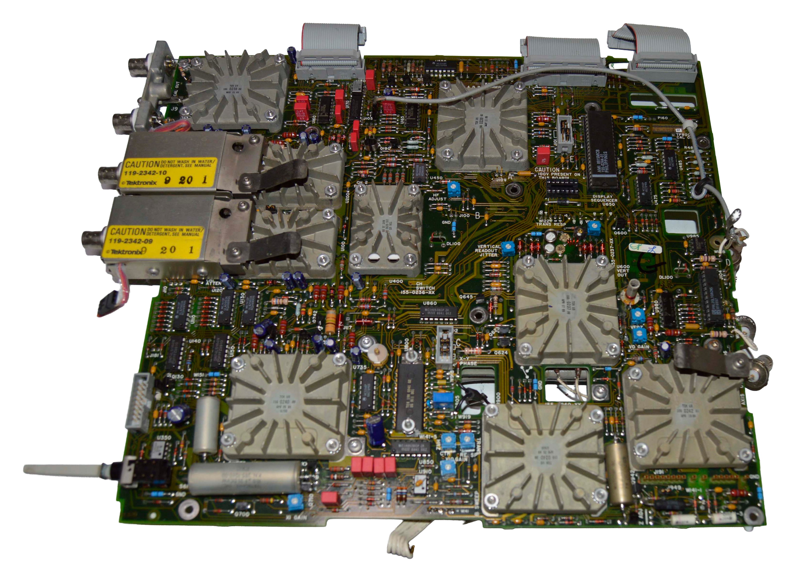 Tektronix   2400 Series   Circuit Board   671-0722-07  CKT BOARD ASSY:MAIN A1