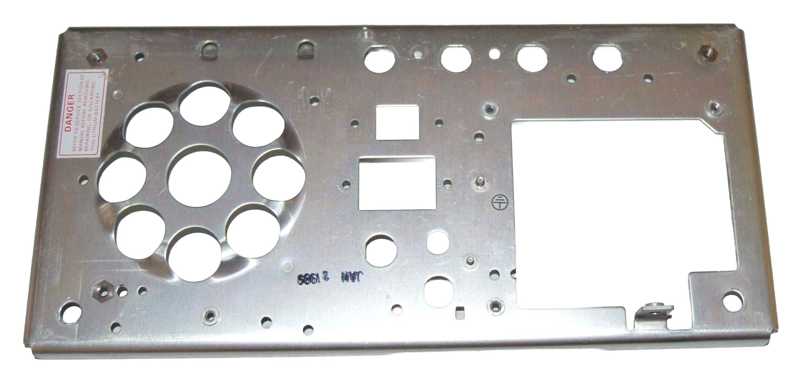Tektronix   2400 Series   Hardware   386-4713-02  PLATE,REAR: