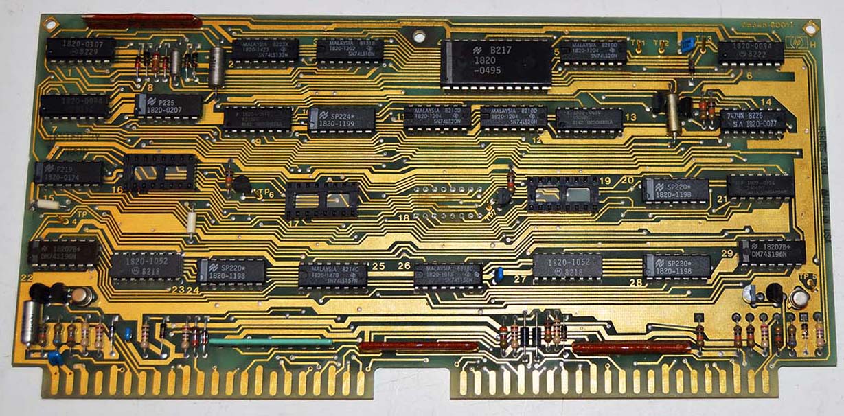 Hewlett Packard 5345 1352 Board
