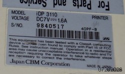 Citizen IDP-3110  MPN: 