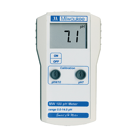 MW100 Standard Portable pH Meter with 0.1 pH resolution