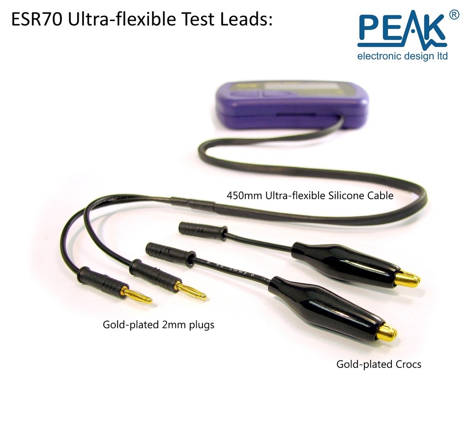 ESR70 Gold - Atlas ESR - Equivalent Series Resistance Meter