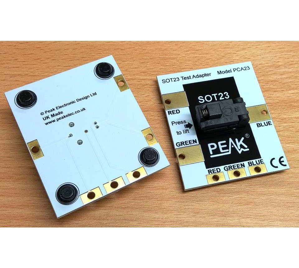 PCA23 - Peak Component Adapter for SOT-23